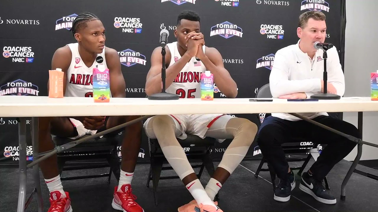 Arizona Basketball Press Conference Wichita State