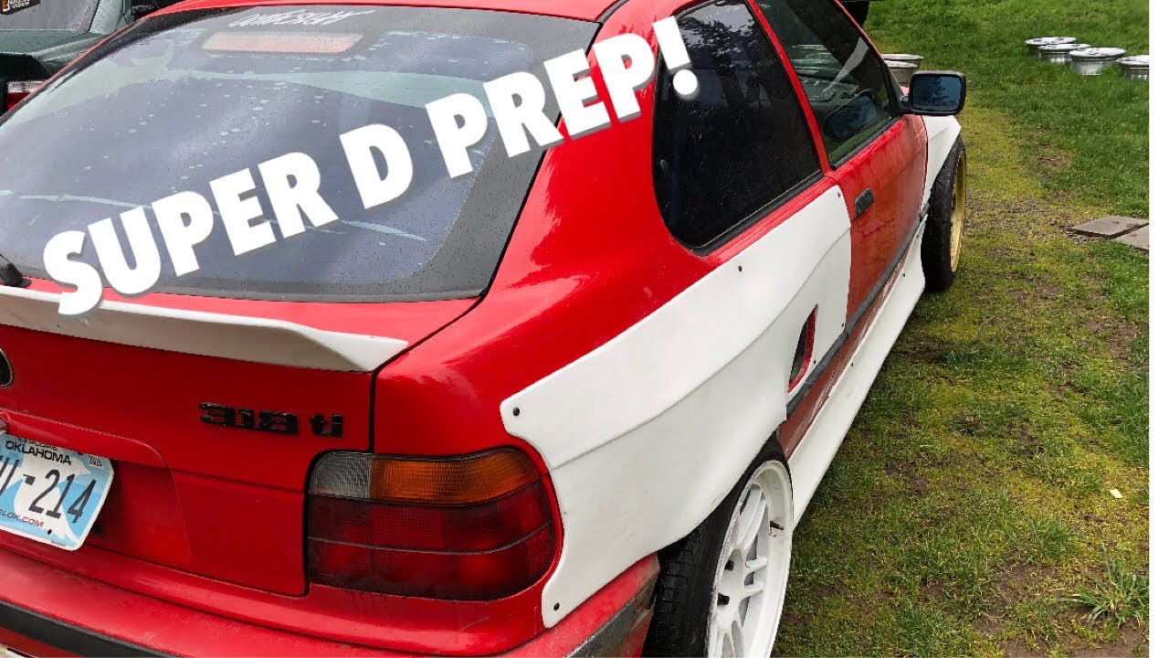 SUPER D CUP PREP FOR THE COMPACT! AERO, SERVICE, MODS!