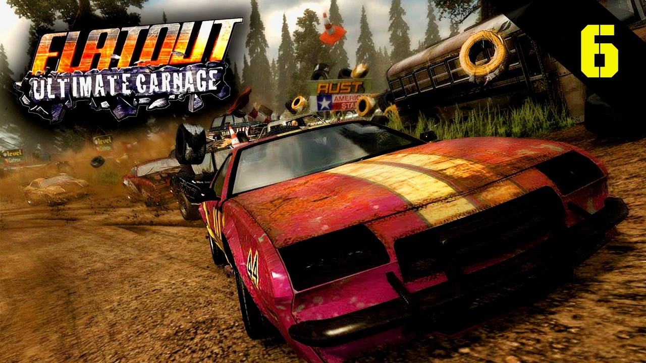 Прохождение FlatOut: Ultimate Carnage (2007) - Часть 6.1: Режим FlatOut - Гоночный класс