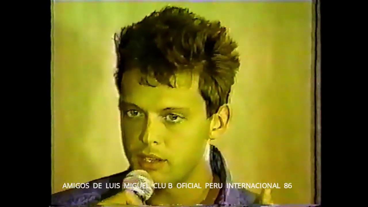 #LUISMIGUEL CONFERENCIA DE PRENSA -  PERÚ 1993 NOTICIERO DE AMÉRICA TELEVISIÓN