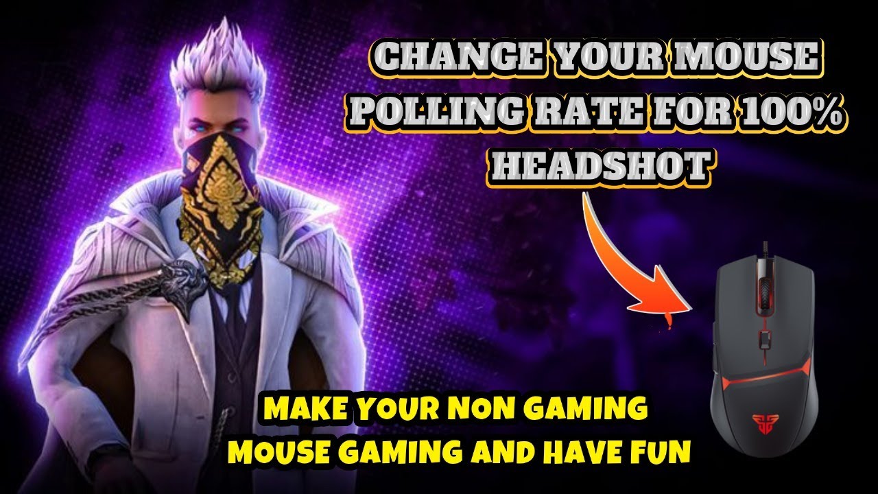 Get 1000HZ MOUSE POLLING RATE in 5 MINUTES