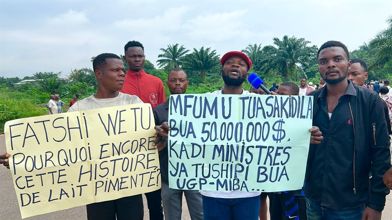 🔴 NGUMU 05.03.2026 : MIBA : LES TRAVAILLEURS ONT MARCHÉ ! 