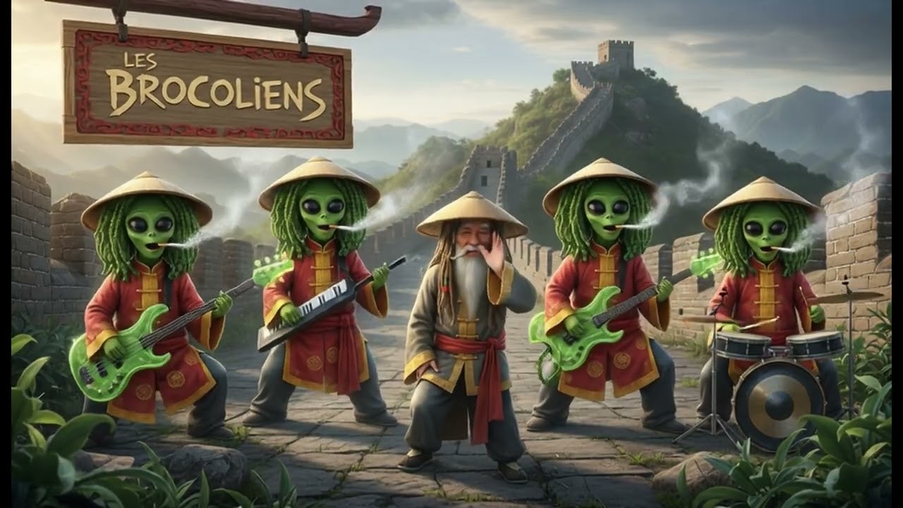 les brocoliens en chine