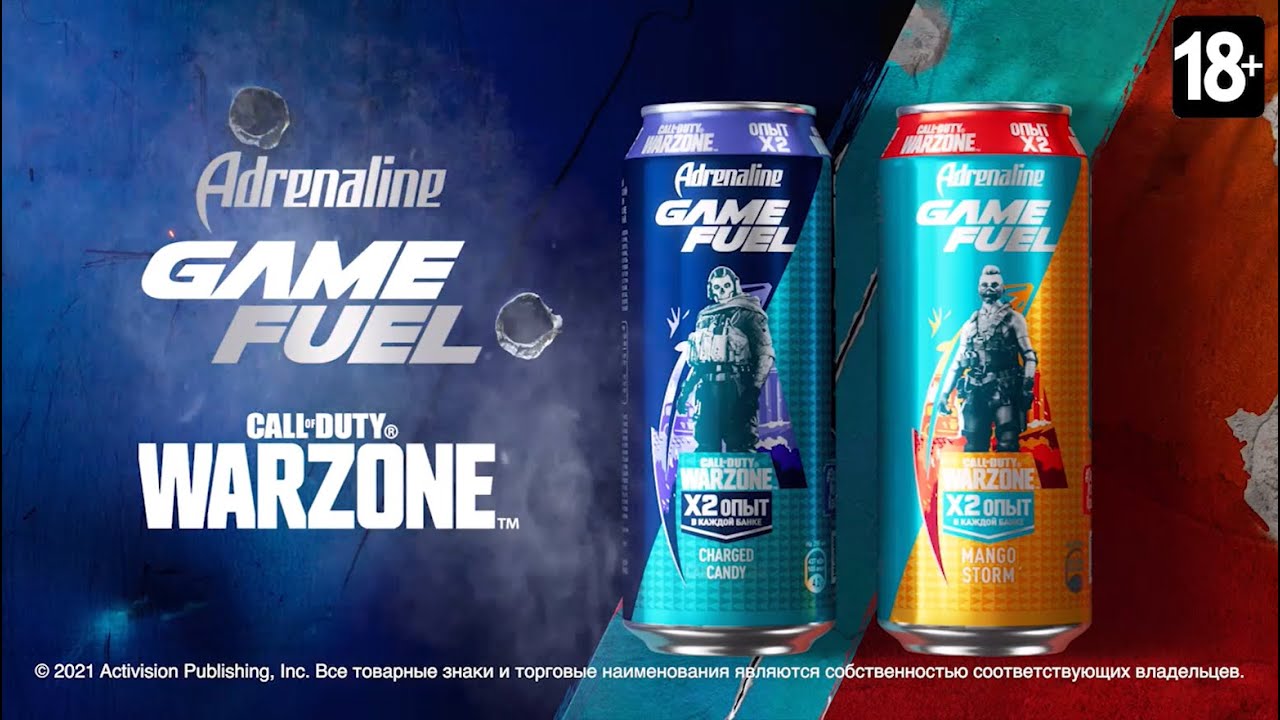 Adrenaline Game Fuel x Call of Duty Warzone