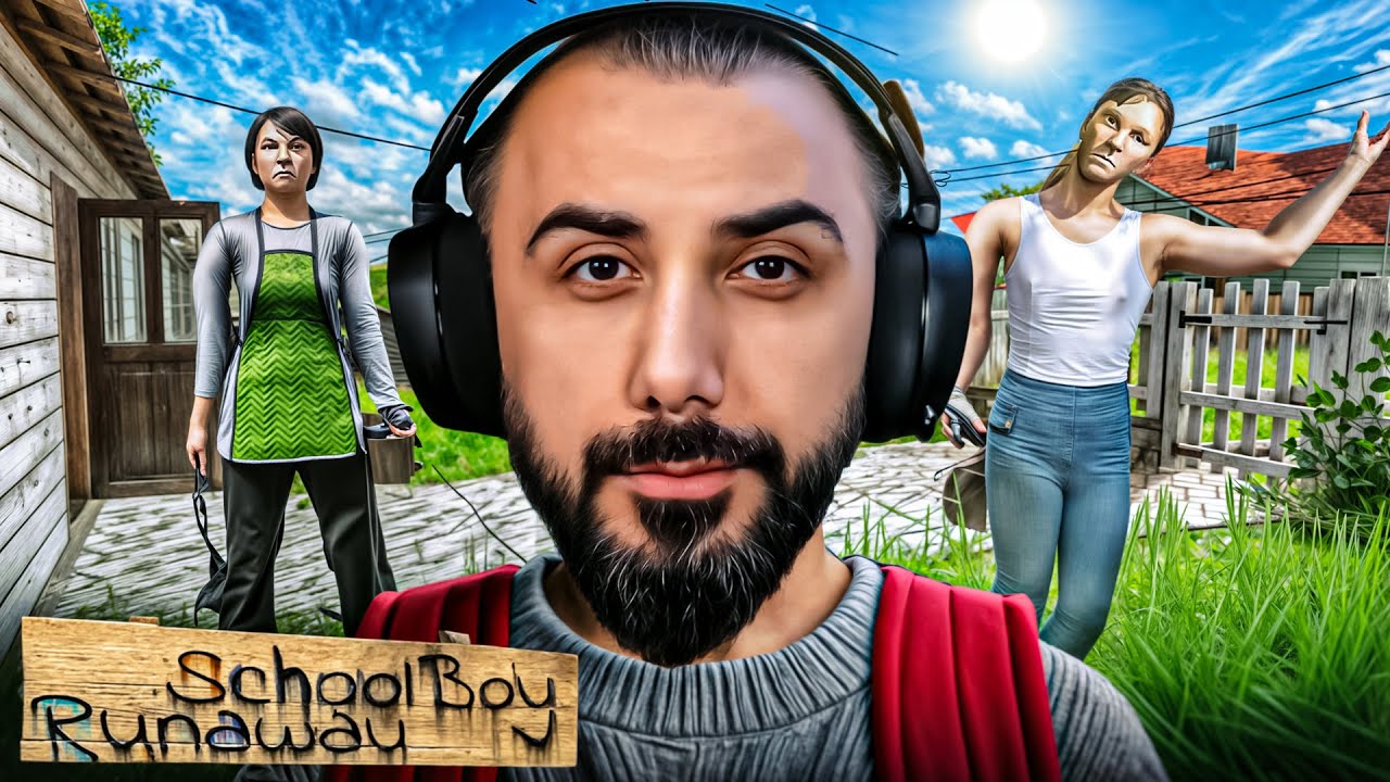 PSİKOPAT AİLEMİN EVİNDEN KAÇIYORUM! SCHOOLBOY RUNAWAY