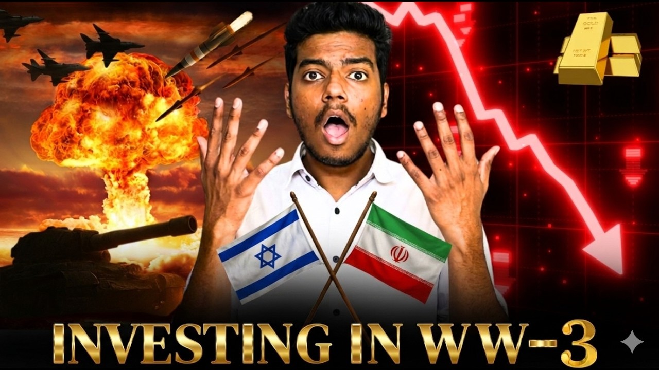 How to Invest During World War 🚨 | Israel Iran Stock Market Survival Strategy | தமிழ்