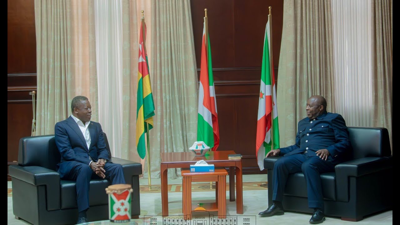 Faure E.Gnassingbe Umukuru w'Igihugu ca Togo, Umuhuza mu bumwe bw'Afrika yaragendeye u Burundi