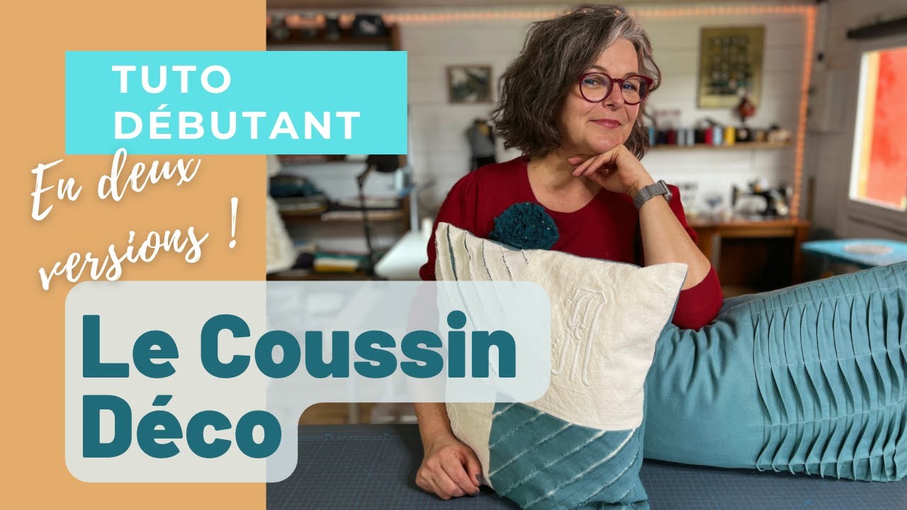 Coudre des coussins déco