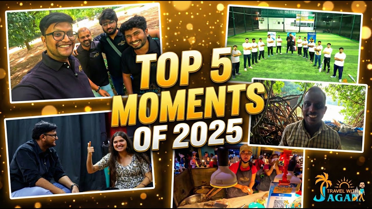 Top 5 Travel Moments of 2025 🌍✨ | Travel with Jagan | Best Trips & Memories 📸❤️