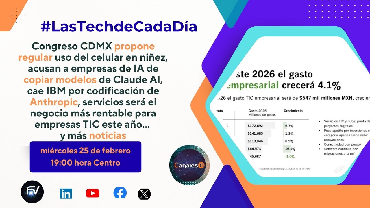 Congreso CDMX propone regula uso del celular en niñez, y más noticias en las #techdecadadía
