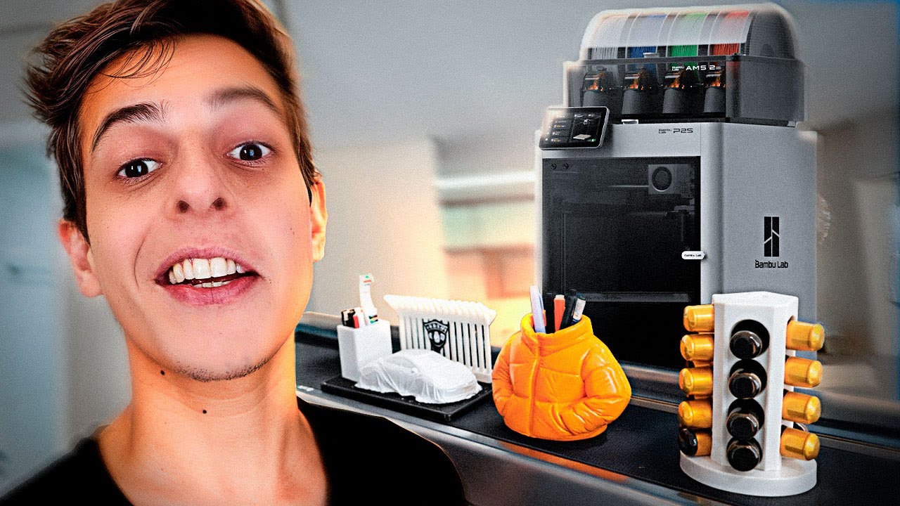TRANSFORMEI MINHA CASA NOVA COM IMPRESSÃO 3D