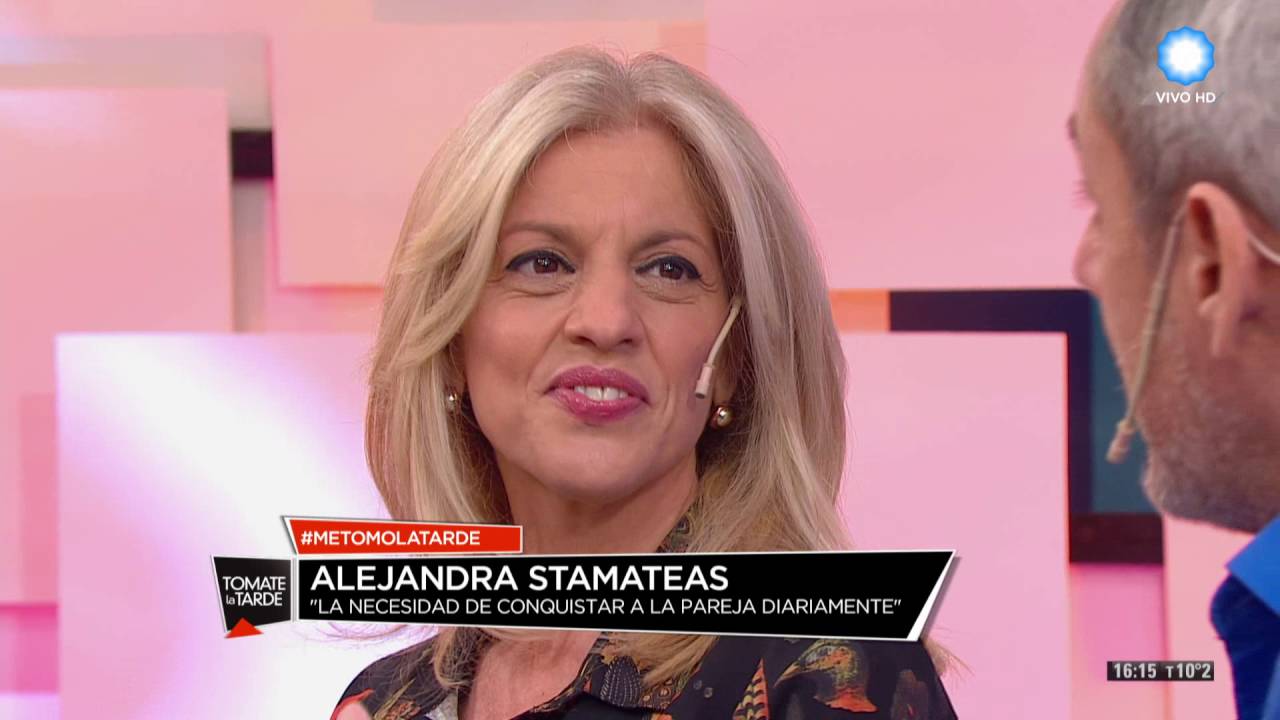 Bernardo y Alejandra Stamateas en Tomate la tarde
