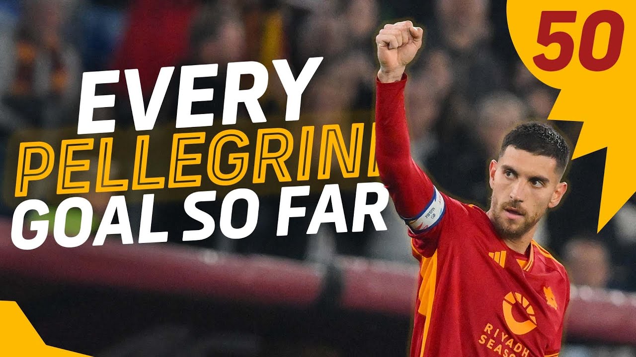 50! ⚽️ TUTTI I GOL DI LORENZO PELLEGRINI IN GIALLOROSSO FINORA 🟨🟥