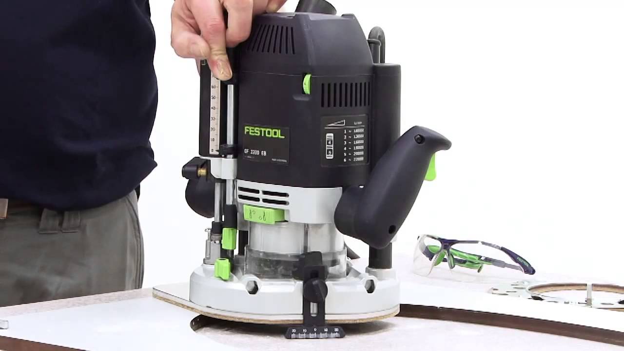 Festool Router for cutting Corian or any Solid Surface Material