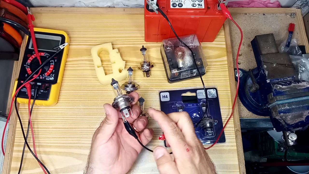 LAMPARAS DE AUTOMOVIL H4 TERMINALES STANDART ¿DIFERENTE EN OTROS PAISES?