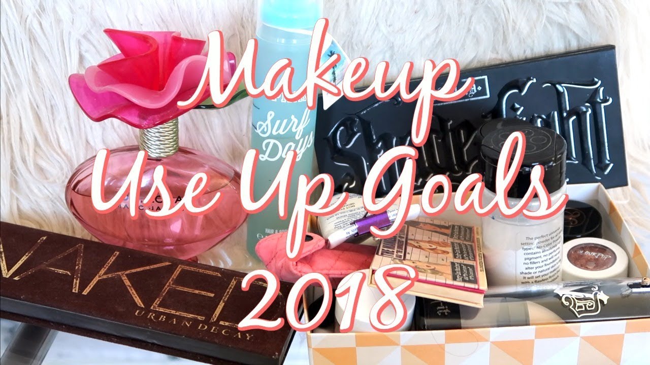 Makeup Use Up Goals 2018 | HeatherStylesLife