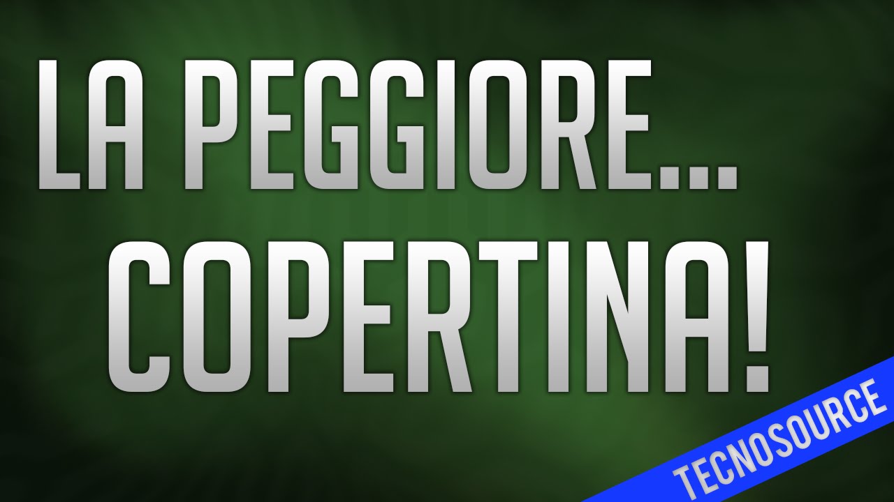 LA PEGGIORE COPERTINA DI UN LIBRO!