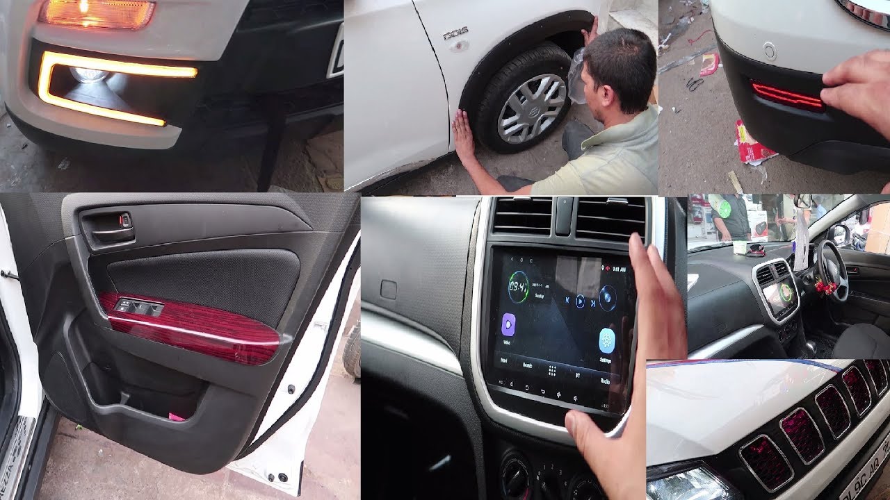 Maruti Brezza Modification | Range Rover Grill For Brezza | Abs Body Kit For Brezza