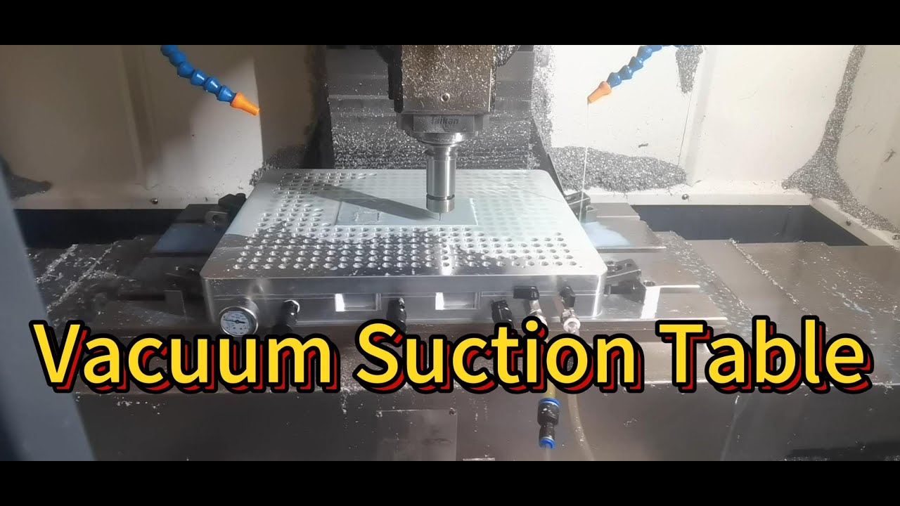 Vacuum Suction Table Platform for CNC Milling Machine