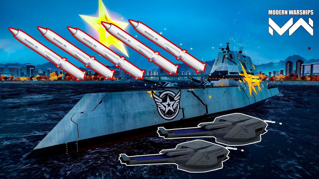 Primetron Storm + BrahMos-NG Strike! 😱 USS Zumwalt MELTS Everything!