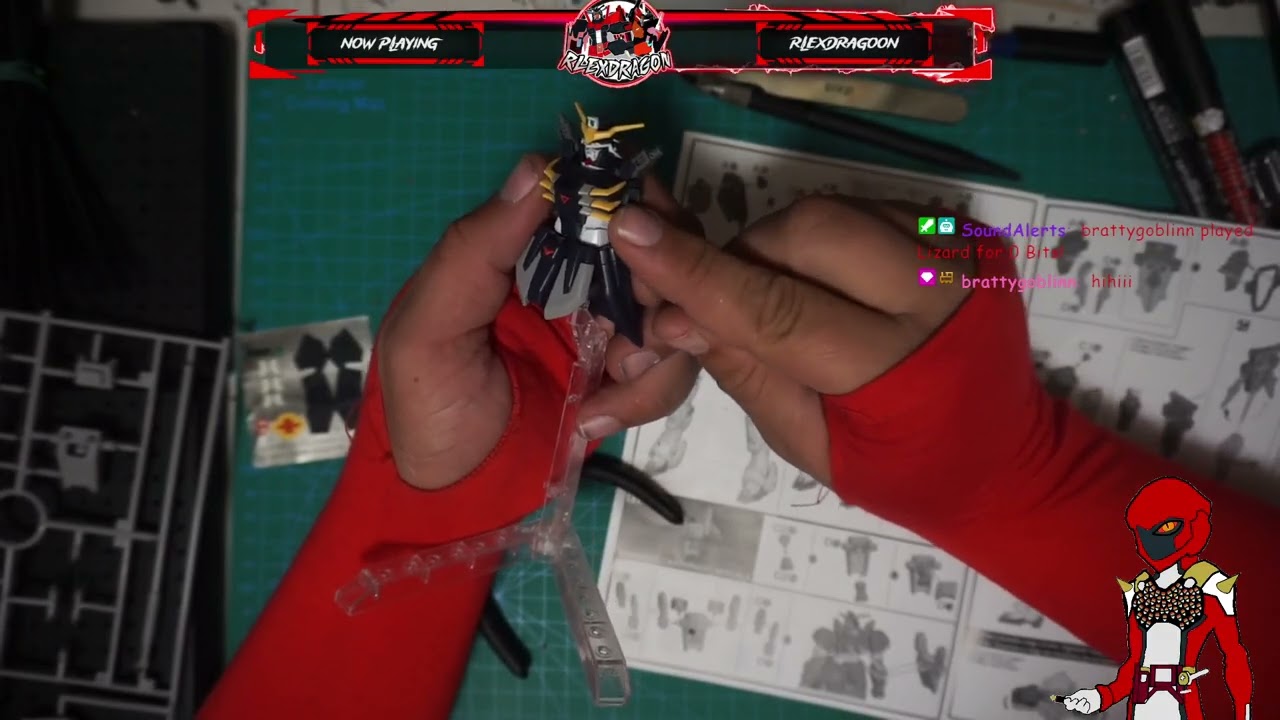 gunpla building the ripper of grunts units
