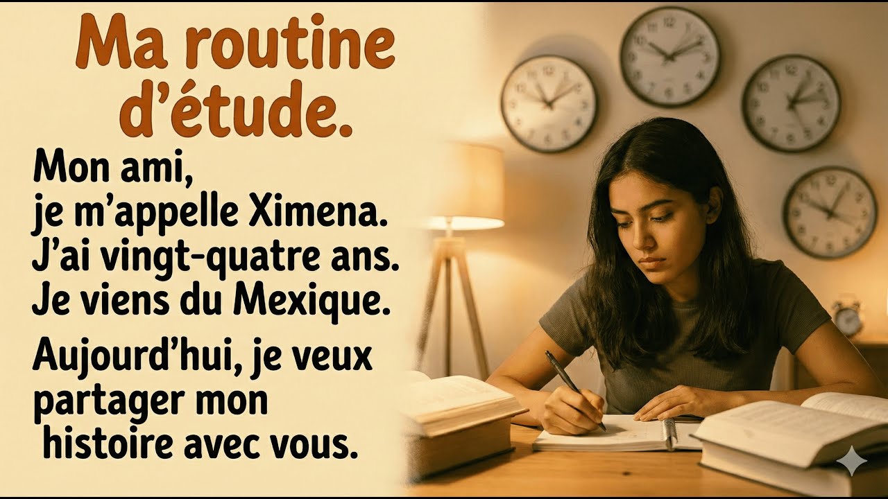 Étape par Étape Comment J'apprends le Français Chaque Jour | French  Listening Practice (B1)