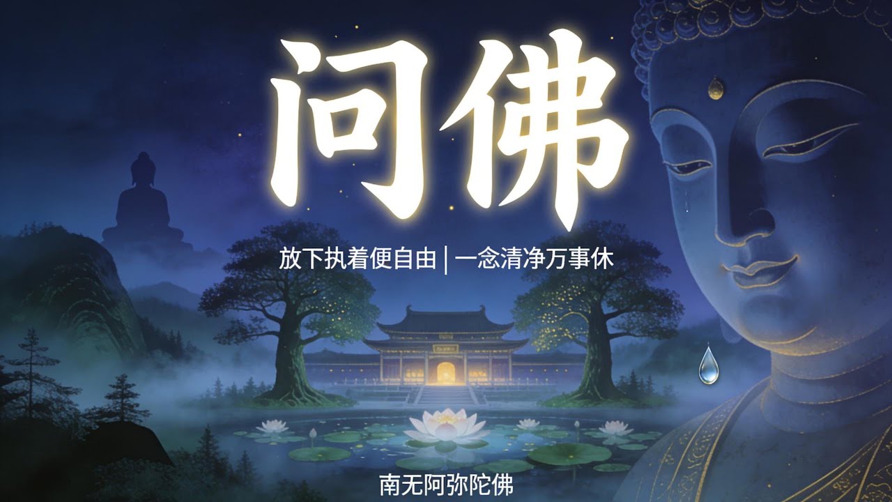 問佛啊問佛，渡我出這苦海頭 | 溫柔男聲版佛教音樂 靜心放鬆 Wen Fo