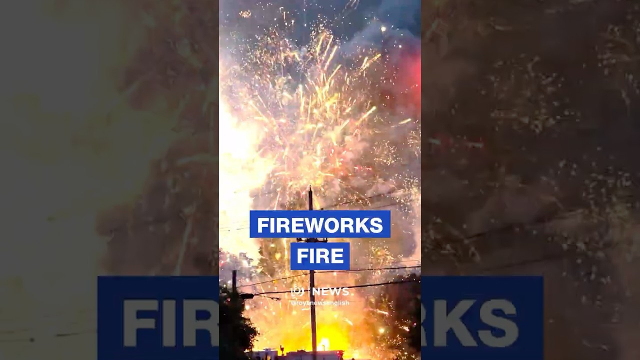 Fire at fireworks store triggers multiple explosions in Oklahoma