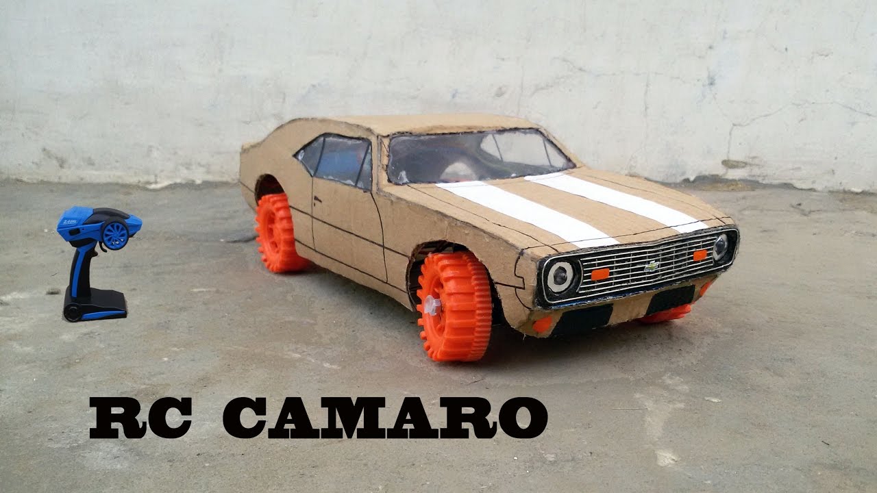 WOW! Super Rc  Camaro || DIY at Home || Chevrolet Camaro 1969 || How to make Electric Toy Car