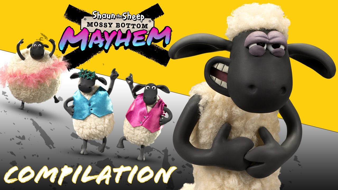 ⭐NEW⭐ Shaun the Sheep 🐑🤪 Mossy Bottom Mayhem Complete Epic Compilation