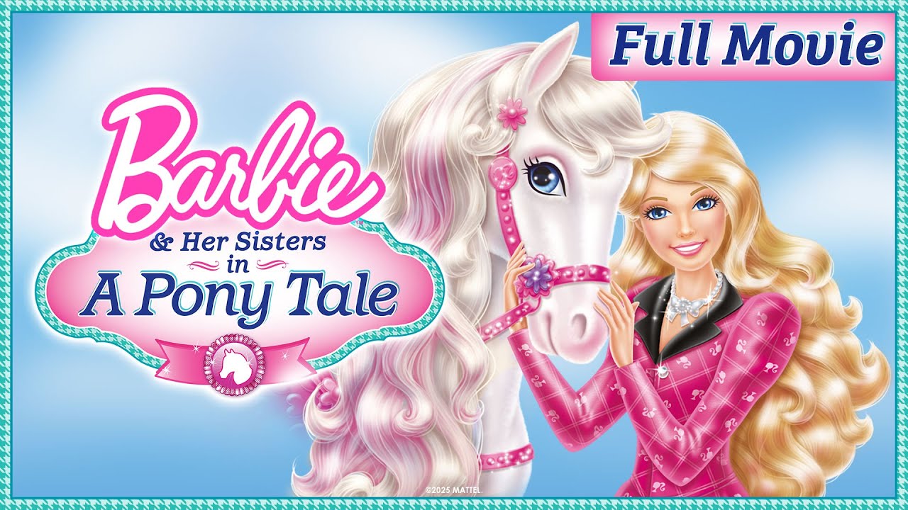 BARBIE & HER SISTERS IN A PONY TALE 🐴💗 I PEŁNY FILM I BARBIE PO POLSKU