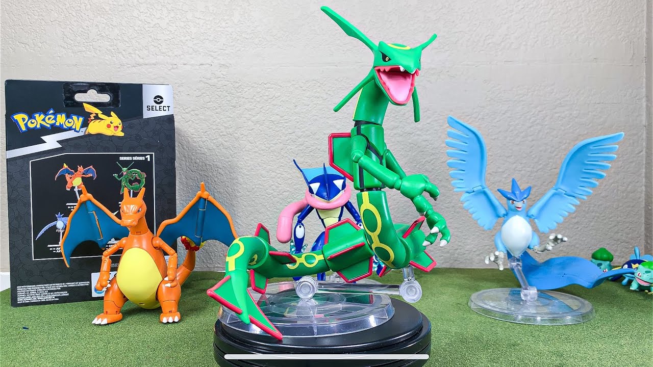 Обзор Pokémon Select Rayquaza от Jazwares