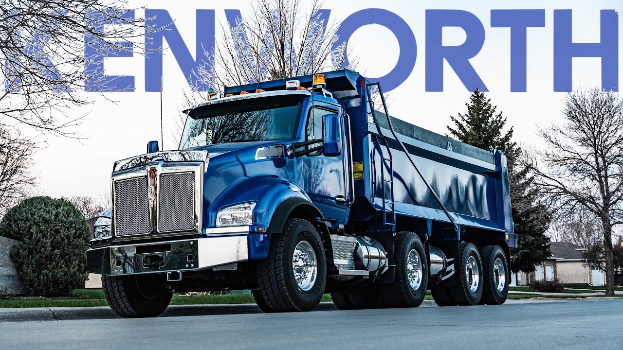 Самосвал KENWORTH T880 2022 года выпуска, соответствующий требованиям SPI F, с 21-футовым кузовом...