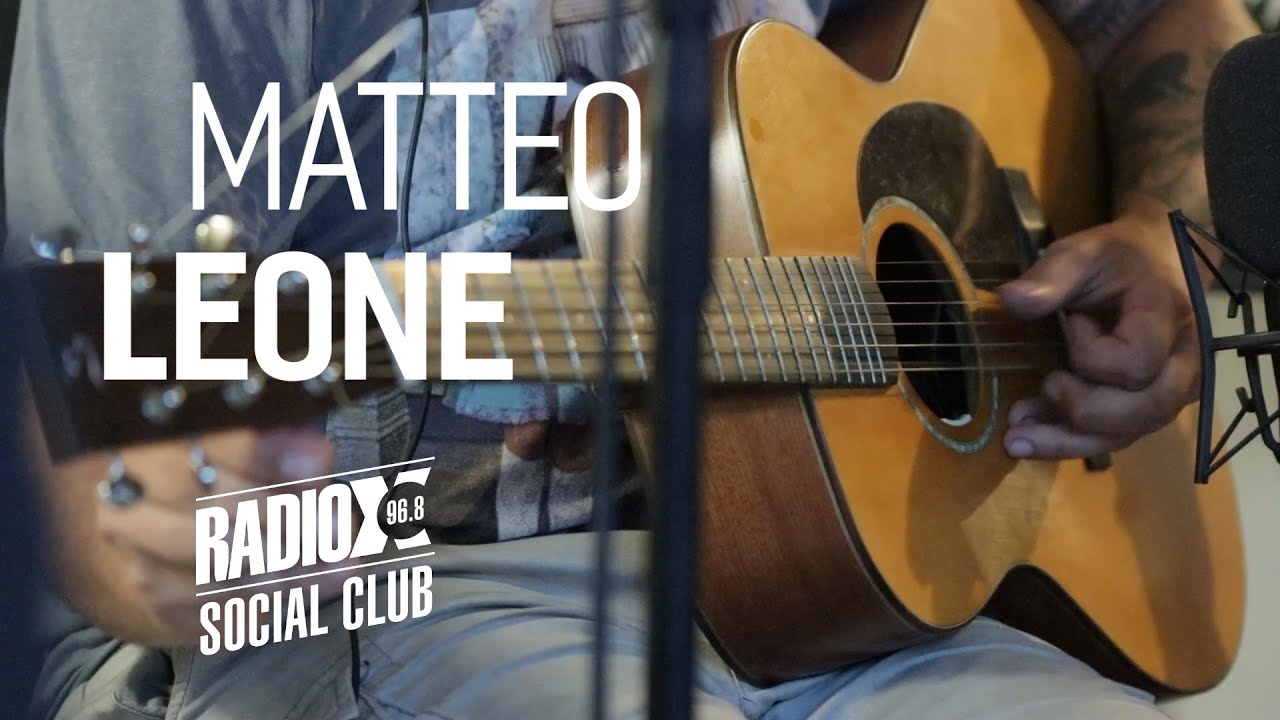 Matteo Leone live showcase al Radio X Social Club