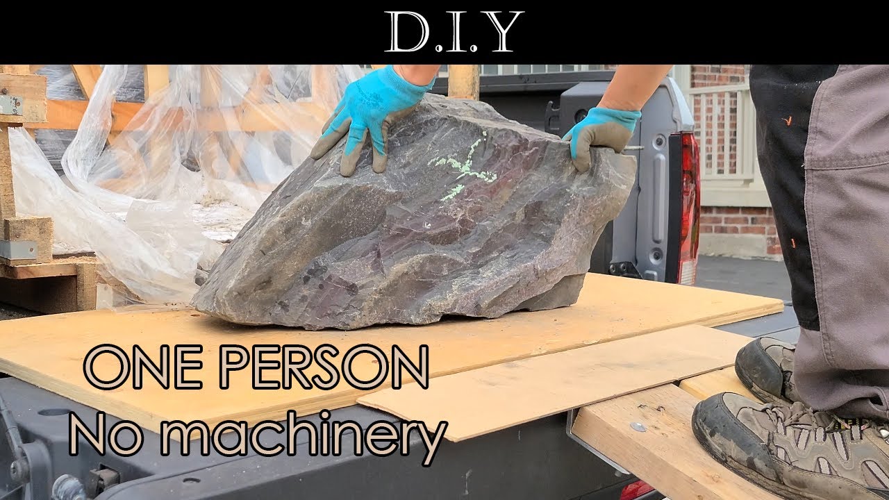 Палуба своими руками (часть 25): как перевозить камни/валуны весом 1000 фунтов с помощью Honda Ri...