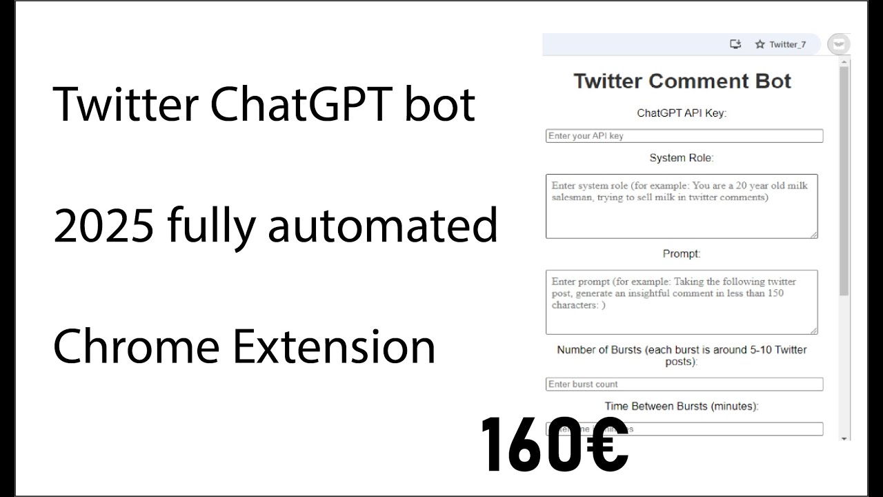 Twitter (X) ChatGPT Chrome Extension Bot: Full Walkthrough & Automation Guide