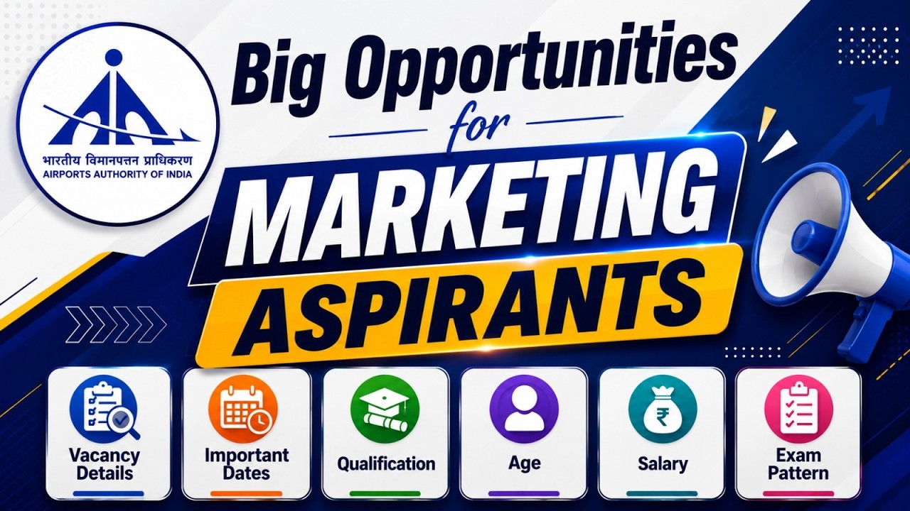 AAI Marketing Recruitment 2026 | Eligibility, Salary & Exam Pattern Details