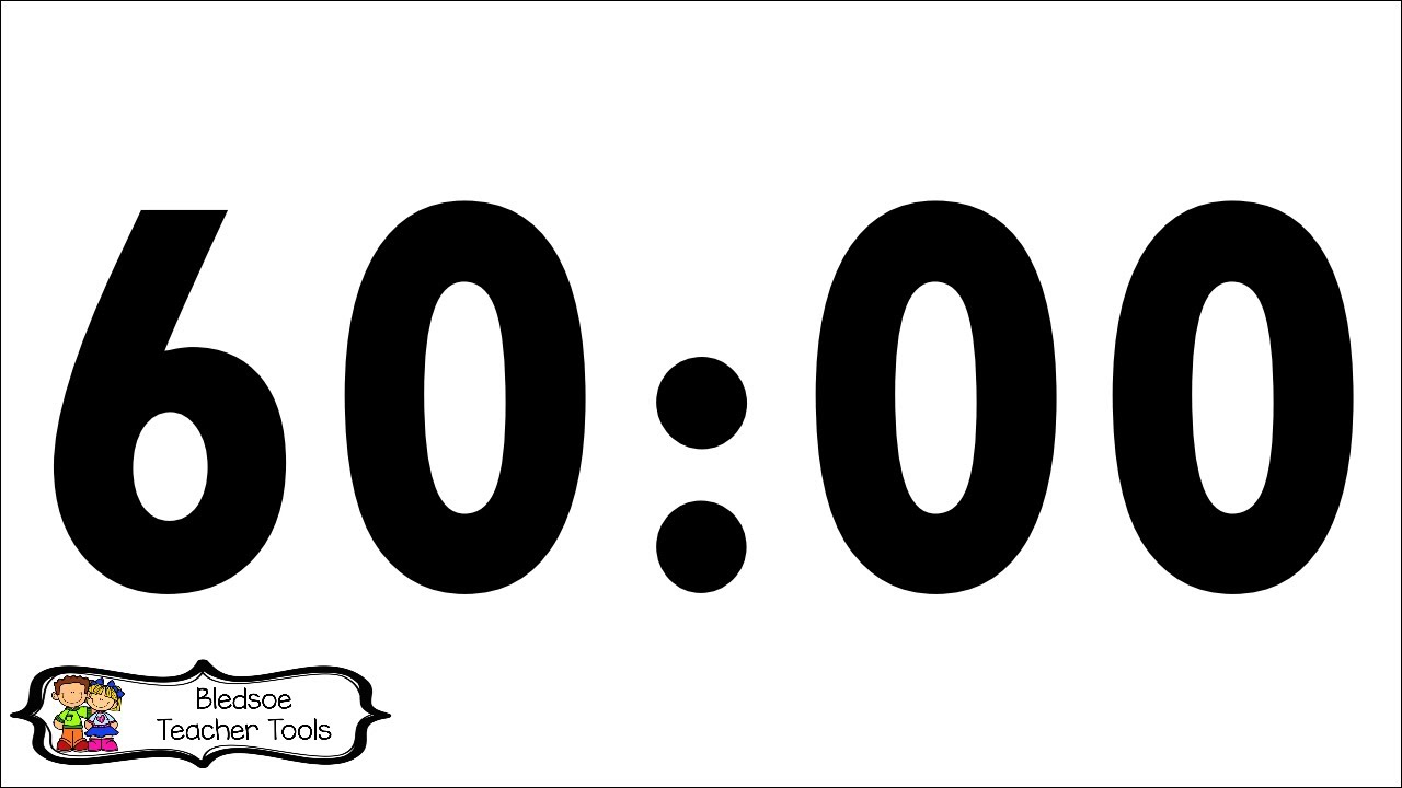 60 Minute B&W Background Change Timer