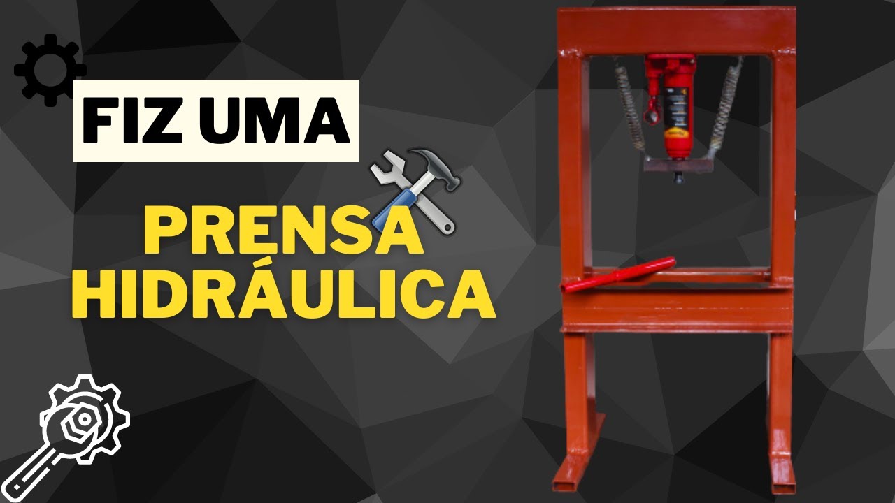 DIY Como Construir uma Prensa Hidráulica em Casa