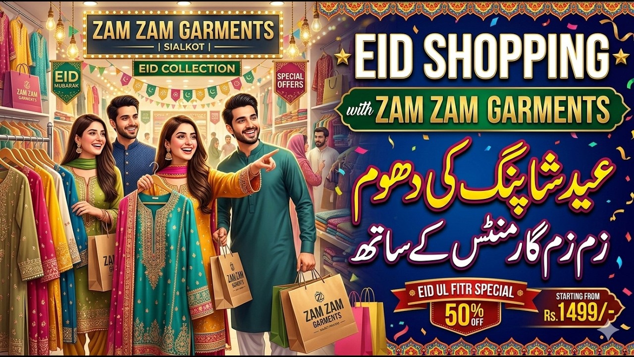Eid Shopping with | Best Quality & Lowest Price!