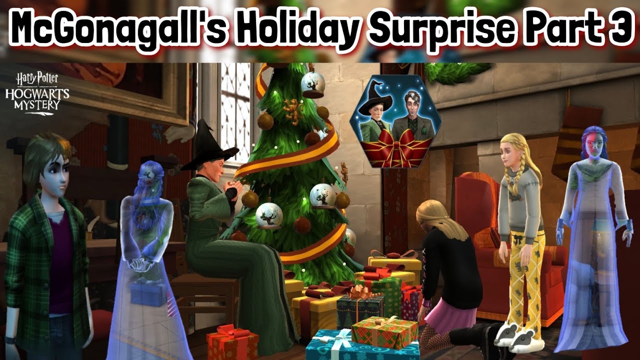 McGonagall's Holiday Surprise Part 3 Harry Potter Hogwarts Mystery