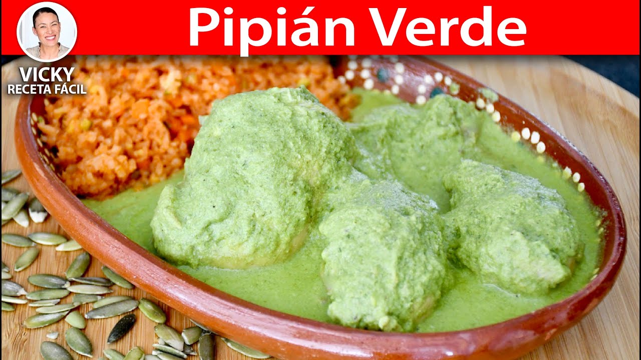 CÓMO HACER PIPIÁN VERDE | Vicky Receta Facil
