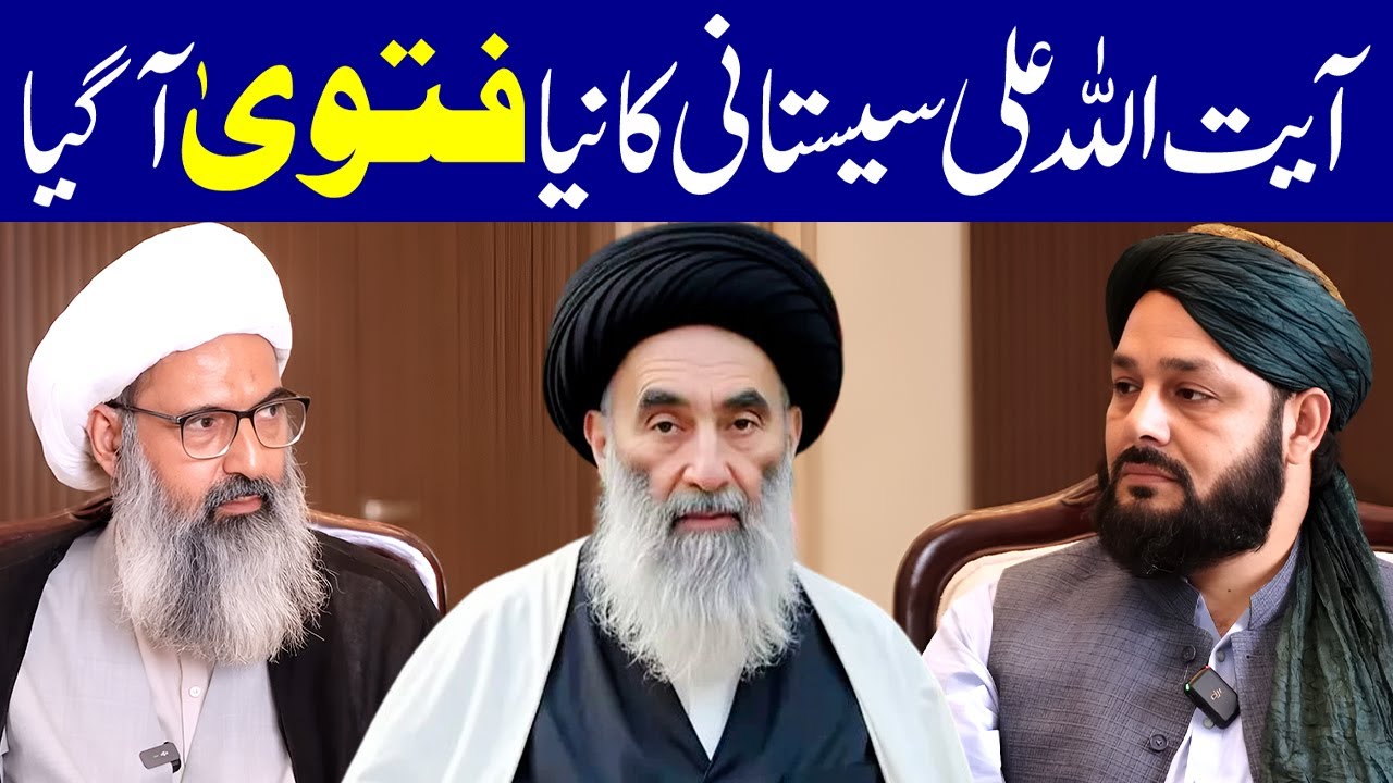 Ayatollah Sistani Ka Niya Farqa Aa Gaya | Maulana Anwar Ali Najafi