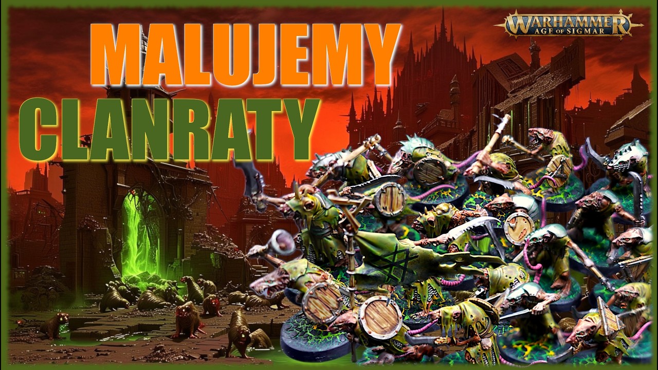 Clanrats Skaven | Lore, Warscroll, Taktyka na stole oraz Malowanie | Warhammer Age of Sigmar 4.0