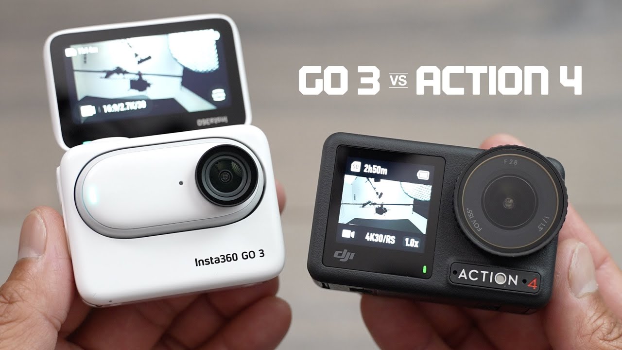 What's Best for You? - Insta360 Go 3 vs DJI Action 4
