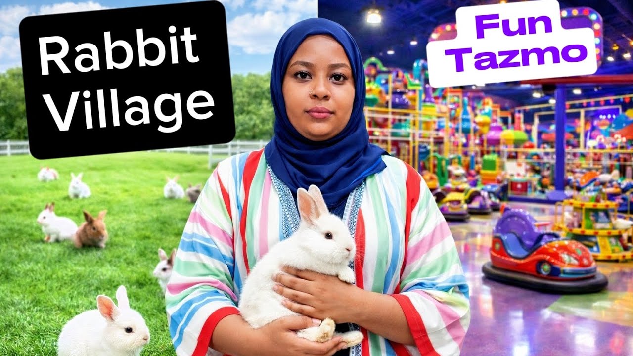 يوم ترفيهي ممتع🤍😍 ضحك، ألعاب، وارانب😆🦄🐰يوم لا ينسى!!! 