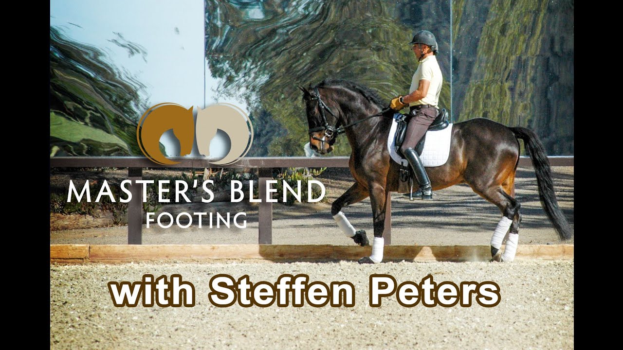 Steffen Peters and Master's Blend Arena Footing