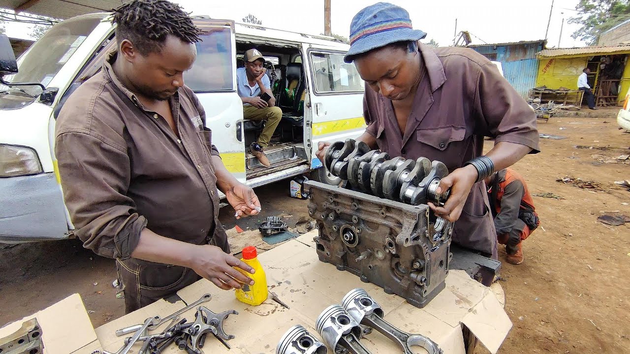 Complete RF8 Engine Rebuild | Nissan Vanette/Mazda Bongo Engine  Restoration