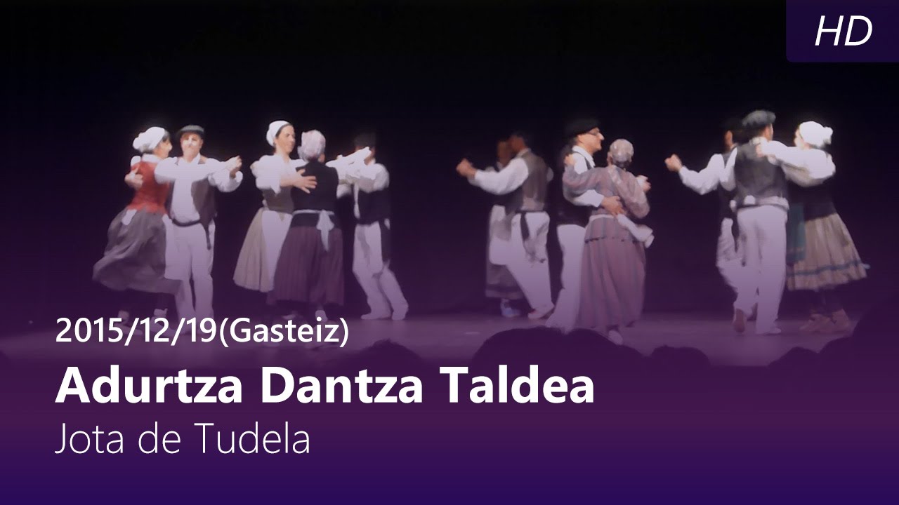 Adurtza Dantza Taldea - Jota de Tudela (Gasteiz, 2015/12/19)