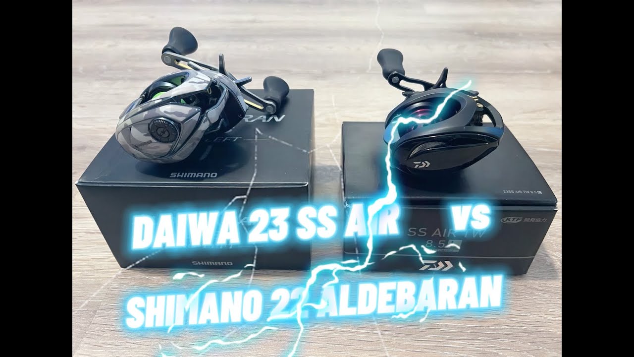 Daiwa 23 SS Air vs. Shimano 22 Aldebaran